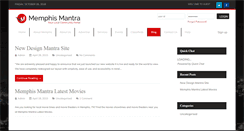 Desktop Screenshot of blog.memphismantra.com